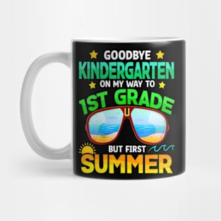 Kindergarten Way To 1st Grade Summer Graduation Mug